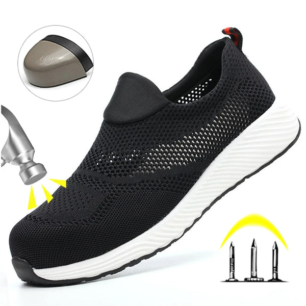 Chaussure de sécurité mesh été homme/femme – embout protecteur, ultra respirante