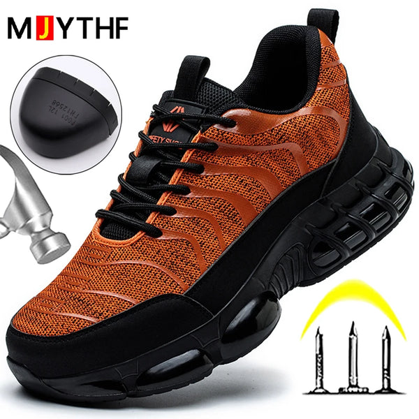 Chaussure de sécurité sneaker semelle amortissante homme/femme – embout acier