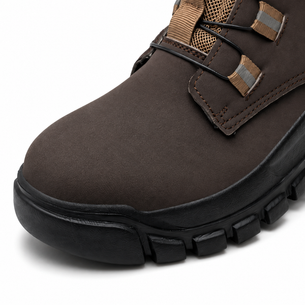Chaussure de sécurité homme molette de serrage – embout acier, imperméable