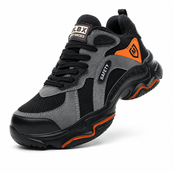 Steel Toe Safety Shoes Men Work Safety Boots Lightweight Breathable Comfortable Sneakers Men Boots Slip-resistant shoes (Copie) (Copie) (Copie) (Copie)