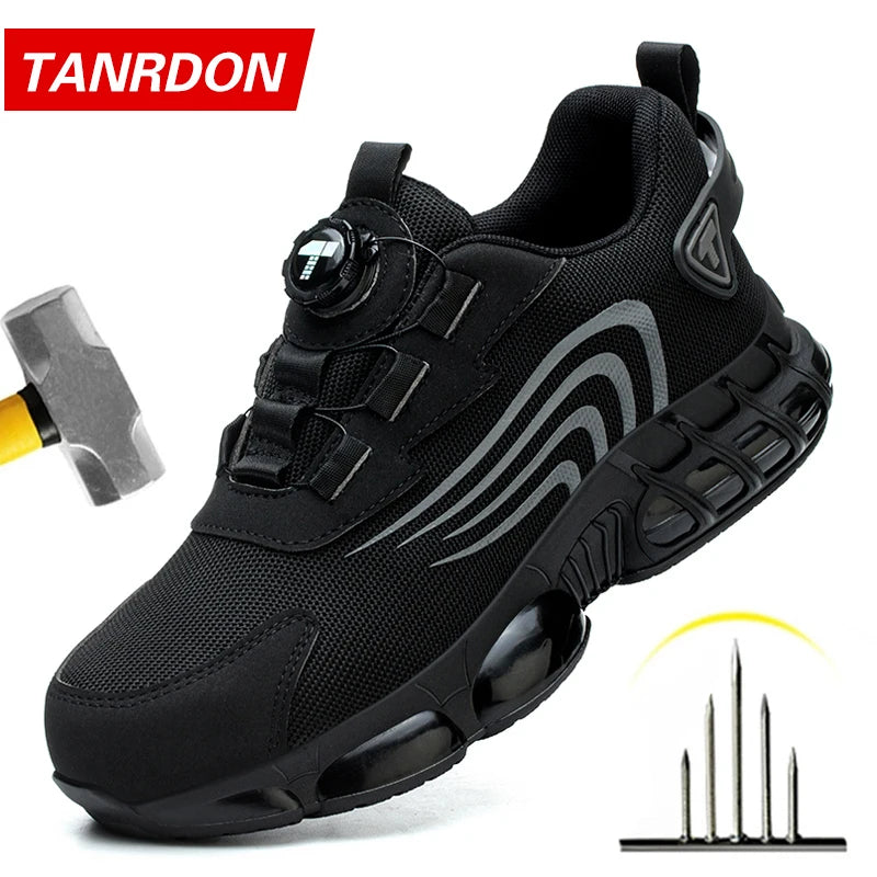 Chaussure de sécurité homme style sneaker – molette, anti-choc, anti-perforation