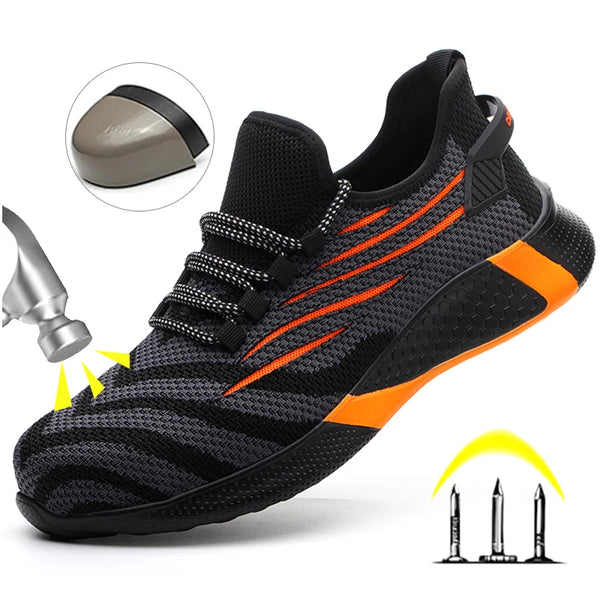 Chaussure de sécurité homme sneaker légère – anti-perforation, résistante