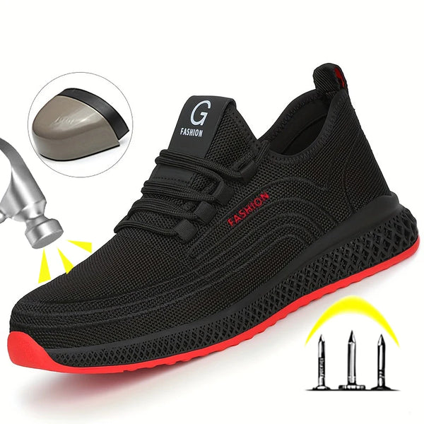 Chaussure de sécurité sneaker légère homme/femme – embout acier, anti-perforation