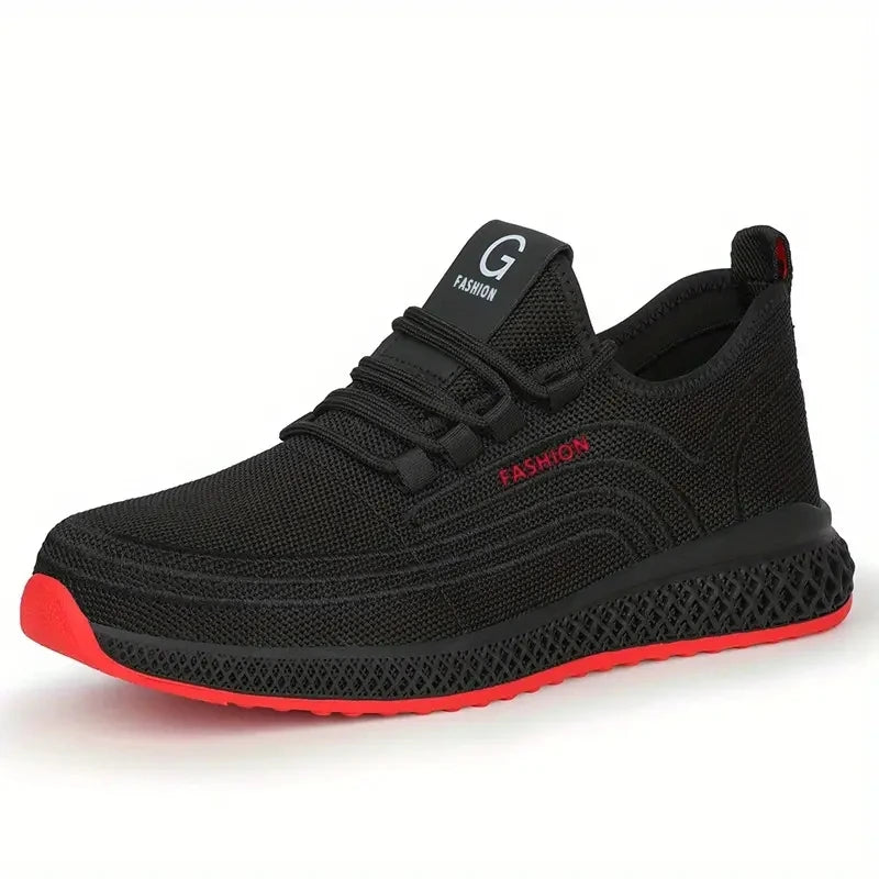 Chaussure de sécurité sneaker légère homme/femme – embout acier, anti-perforation