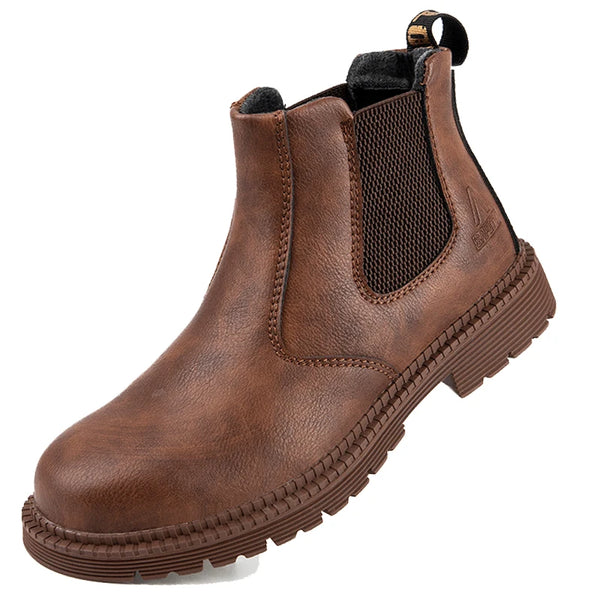 Chaussure de sécurité montante homme/femme – embout acier, anti-perforation (Copie)
