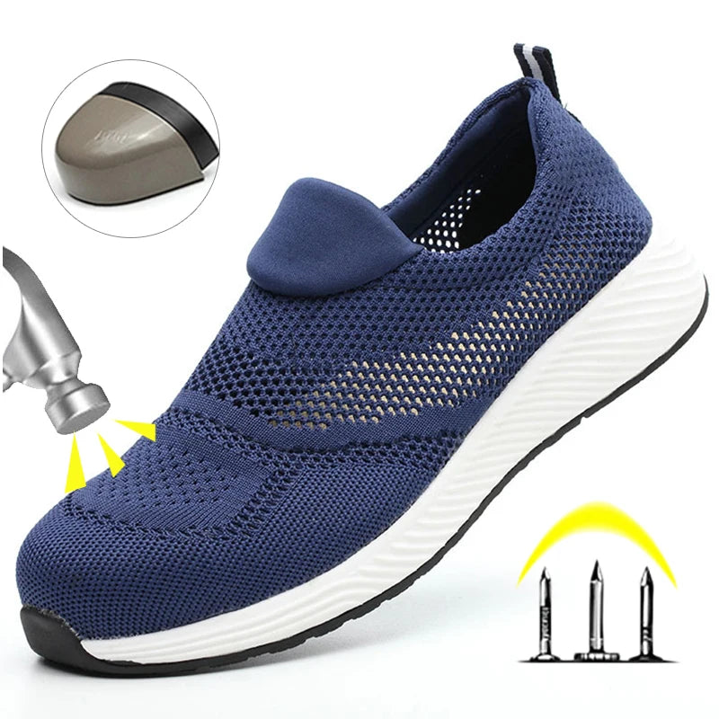 Chaussure de sécurité mesh été homme/femme – embout protecteur, ultra respirante (Copie)