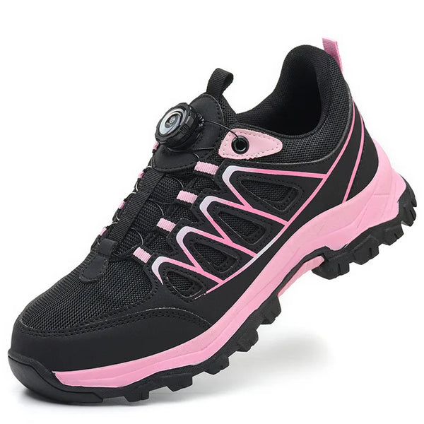 Chaussure de sécurité femme molette de serrage – coupe femme, embout acier