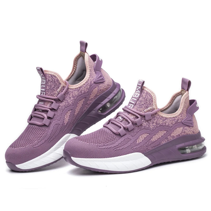Chaussure de sécurité femme respirante – vraie coupe femme, embout acier