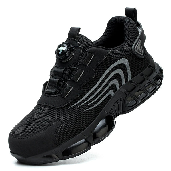 Chaussure de sécurité homme style sneaker – molette, anti-choc, anti-perforation
