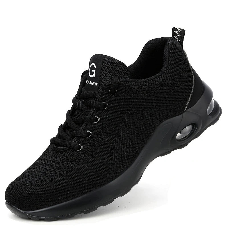 Chaussure de sécurité semelle amortissante homme/femme – embout acier, ultra légère