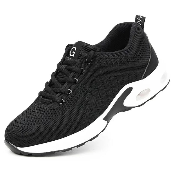 Chaussure de sécurité semelle amortissante homme/femme – embout acier, ultra légère (Copie)
