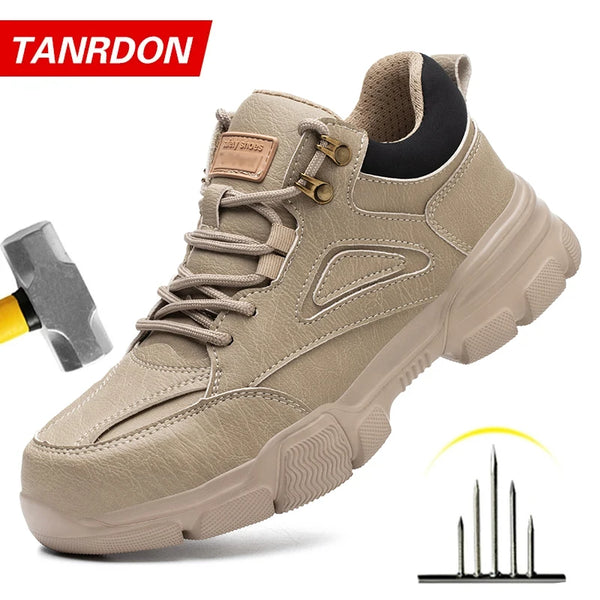 Chaussure de sécurité homme montante – embout acier, anti-écrasement, anti-perforation